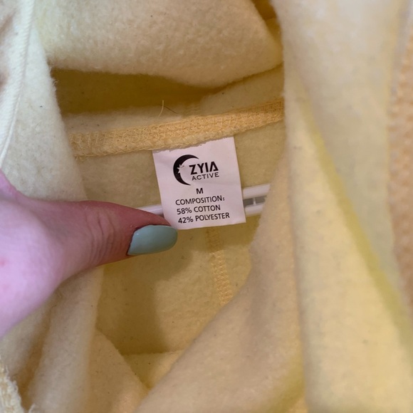 Zyia | Yellow Oh So Soft Hoodie - Picture 6 of 8